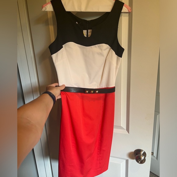 Bebe color block dress XS - Picture 2 of 4